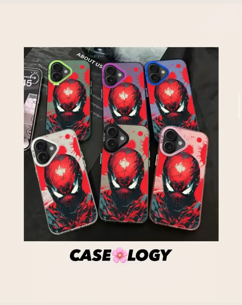 IPHONE 17 PHONE COVER (SPIDERMAN DESIGN)