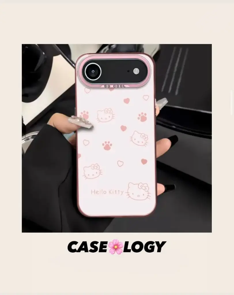 IPHONE 17 AIR PHONE COVER (HELLO KITTY DESIGN)