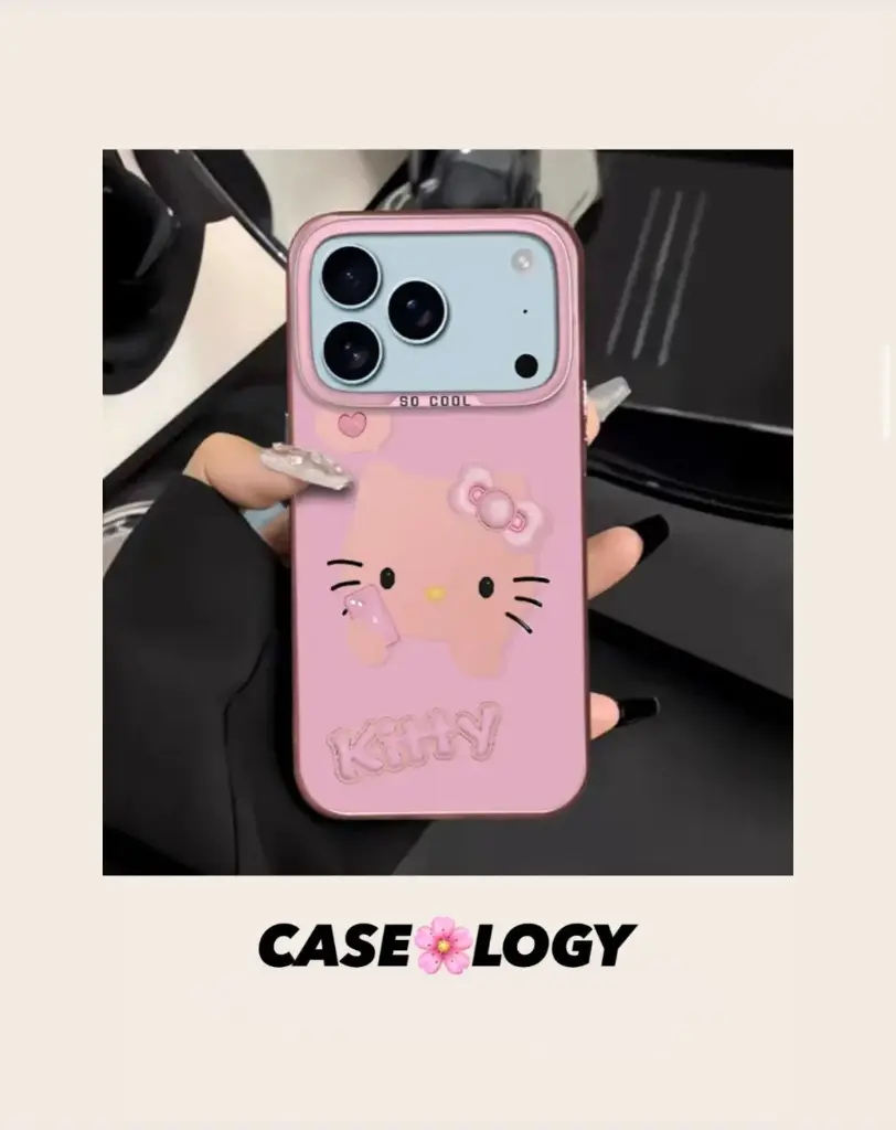 IPHONE 17 PRO PHONE COVER (HELLO KITTY DESIGN)