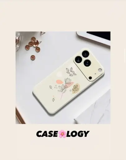 IPHONE 17 PRO COVER (FLORAL DESIGN)