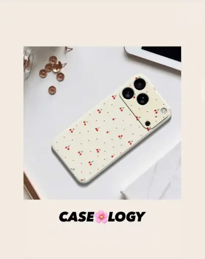 IPHONE 17 COVER(CHERRY DESIGN)
